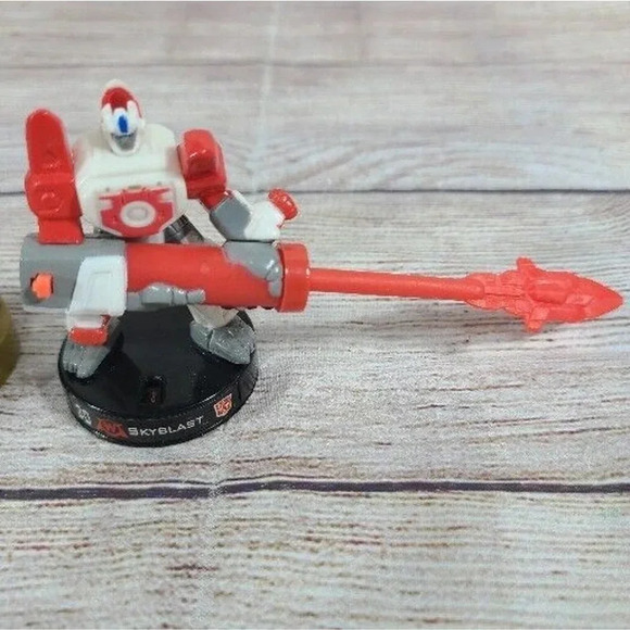 Hasbro Transformer AttackTix TMegatron 40 and Skyblast 30 Figures Toys 3" 2006 - Picture 5 of 8